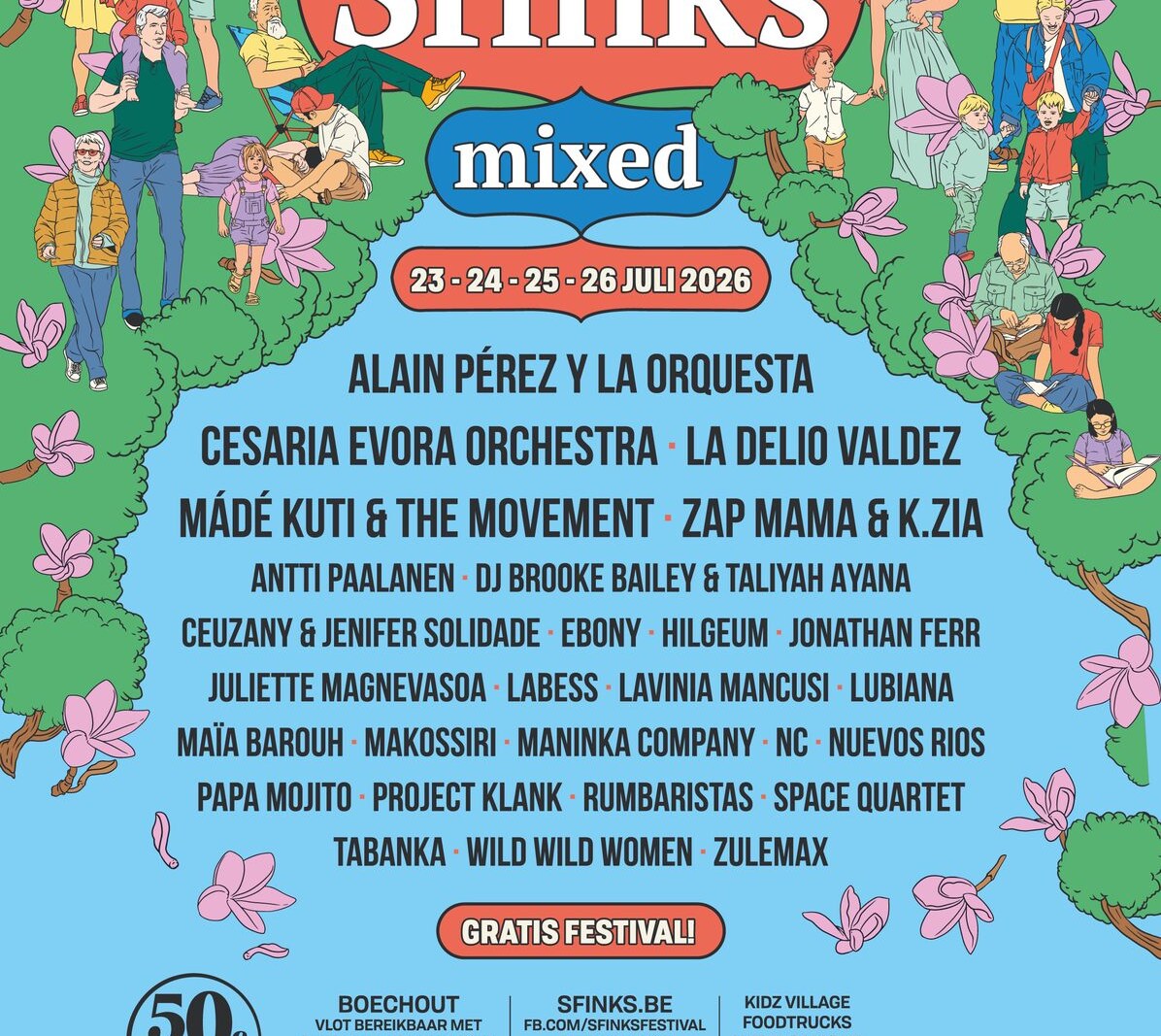 Sfinks Mixed 2026 opent met een zinderende Latijns-Amerikaanse feestdag