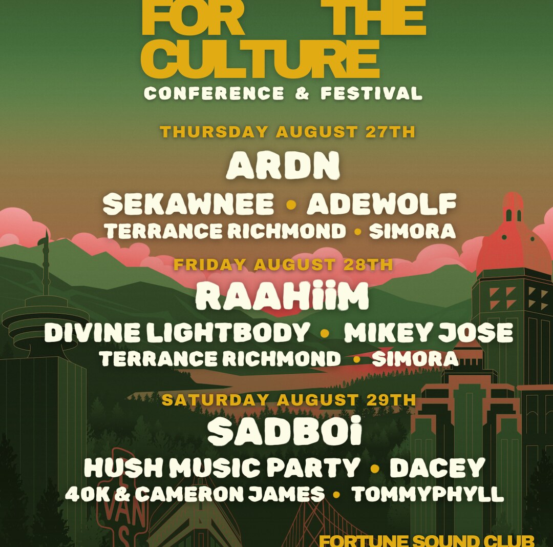 Do it For The Culture Festivals reveals complete 2026 lineup ahead of Vancouver debut