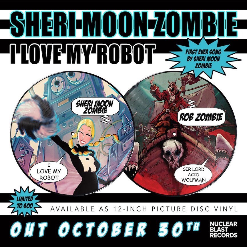 Sheri Moon Zombie Unveils Debut Single & Video 'I love My Robot'