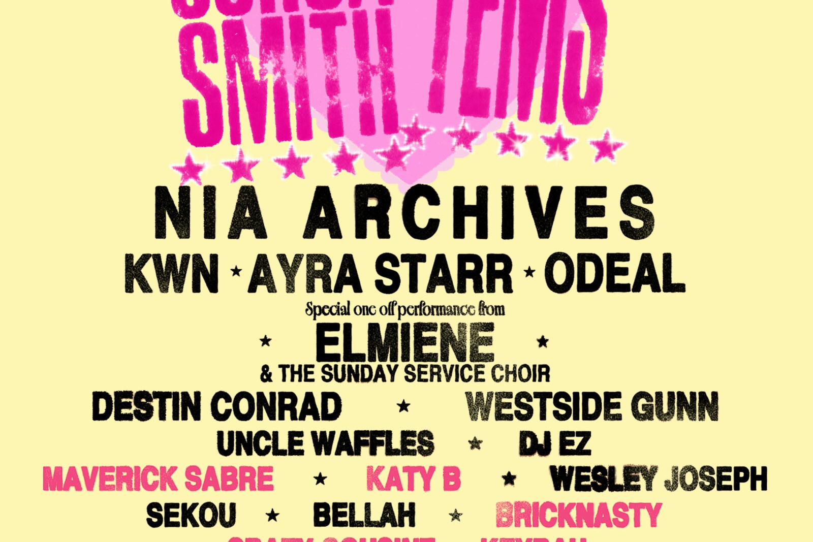 All Points East 2026: Full line-up announced for Jorja Smith + Tems - Friday 21 August 2026