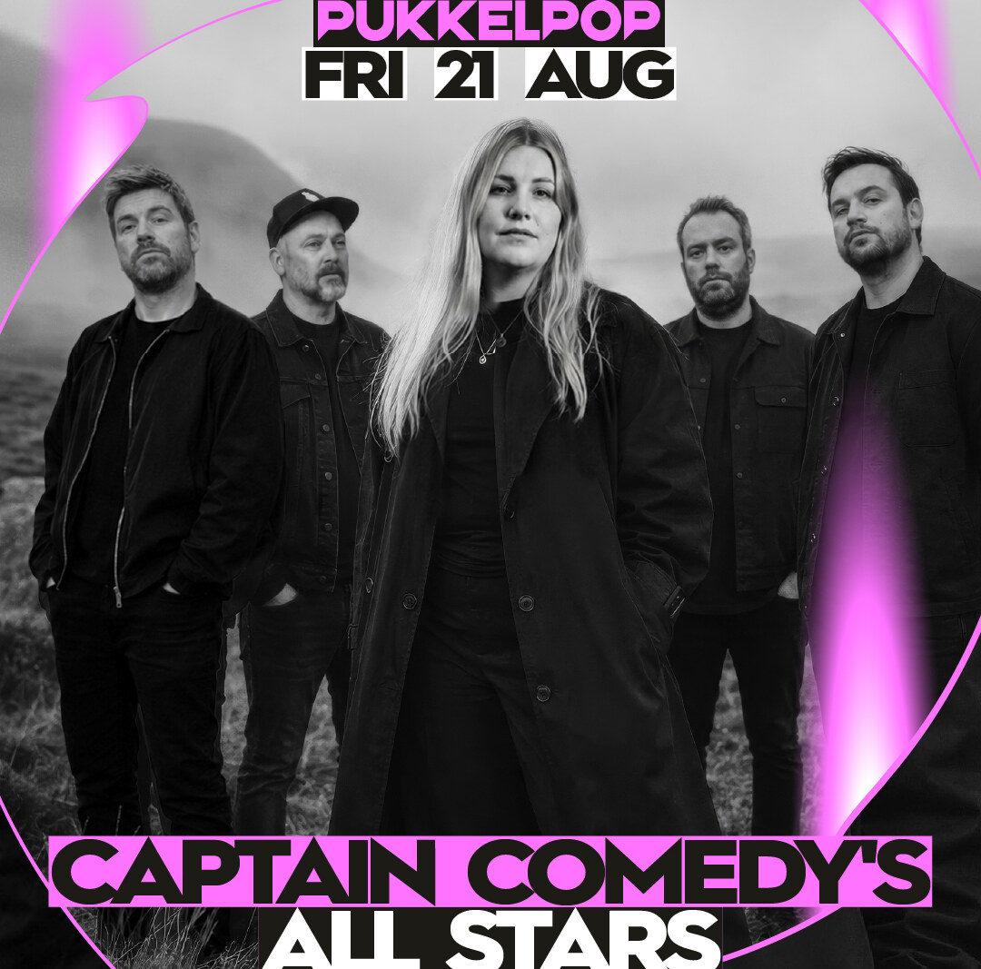 LOL op Pukkelpop met Captain Comedy’s All Stars