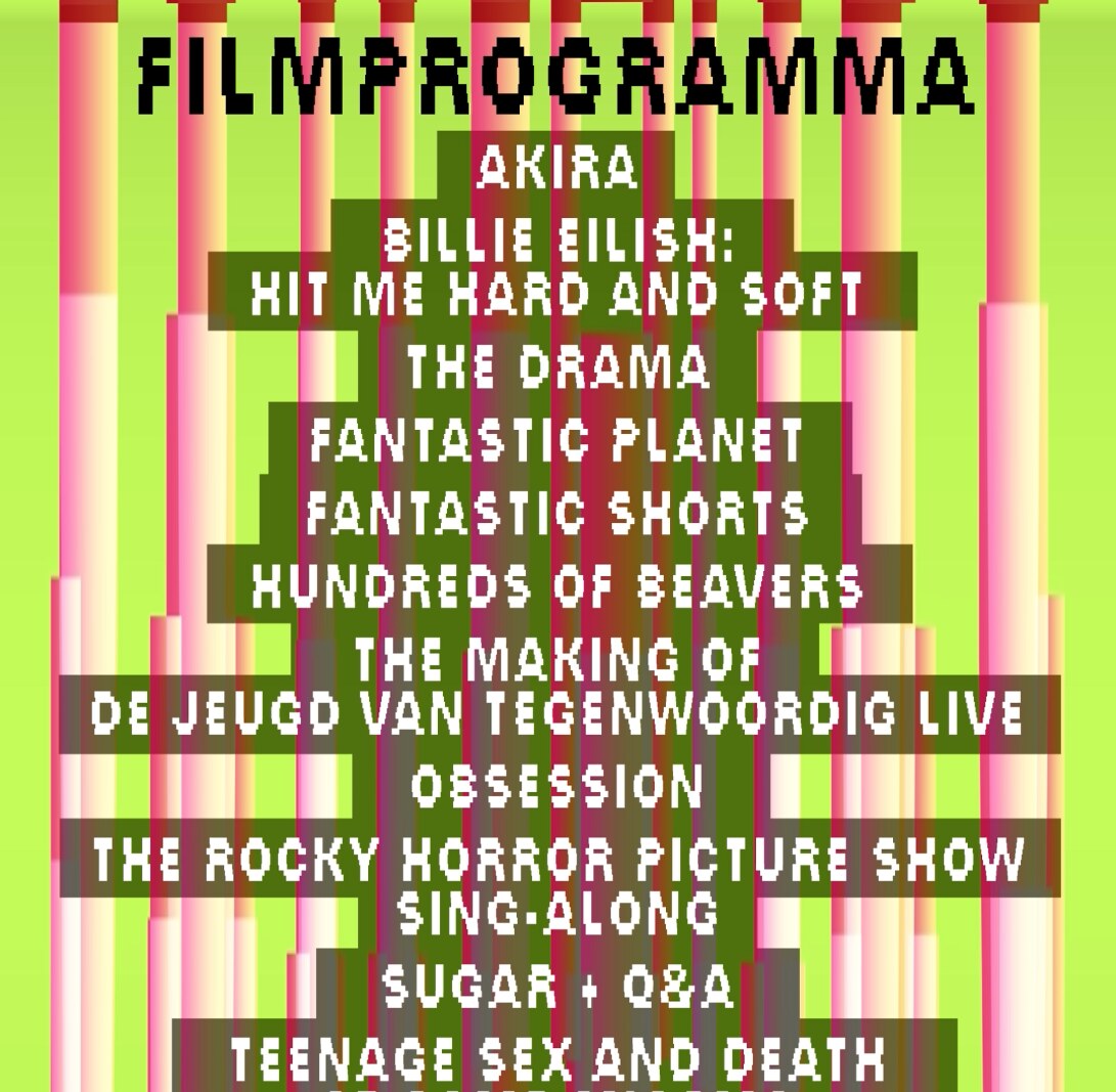 Het Filmprogramma van Lowlands is bekend