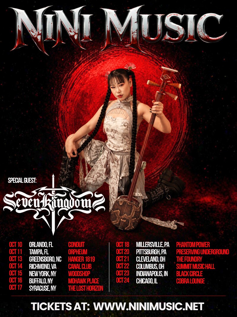 Seven Kingdoms To Support Nini  Music  On Upcoming North American Tour