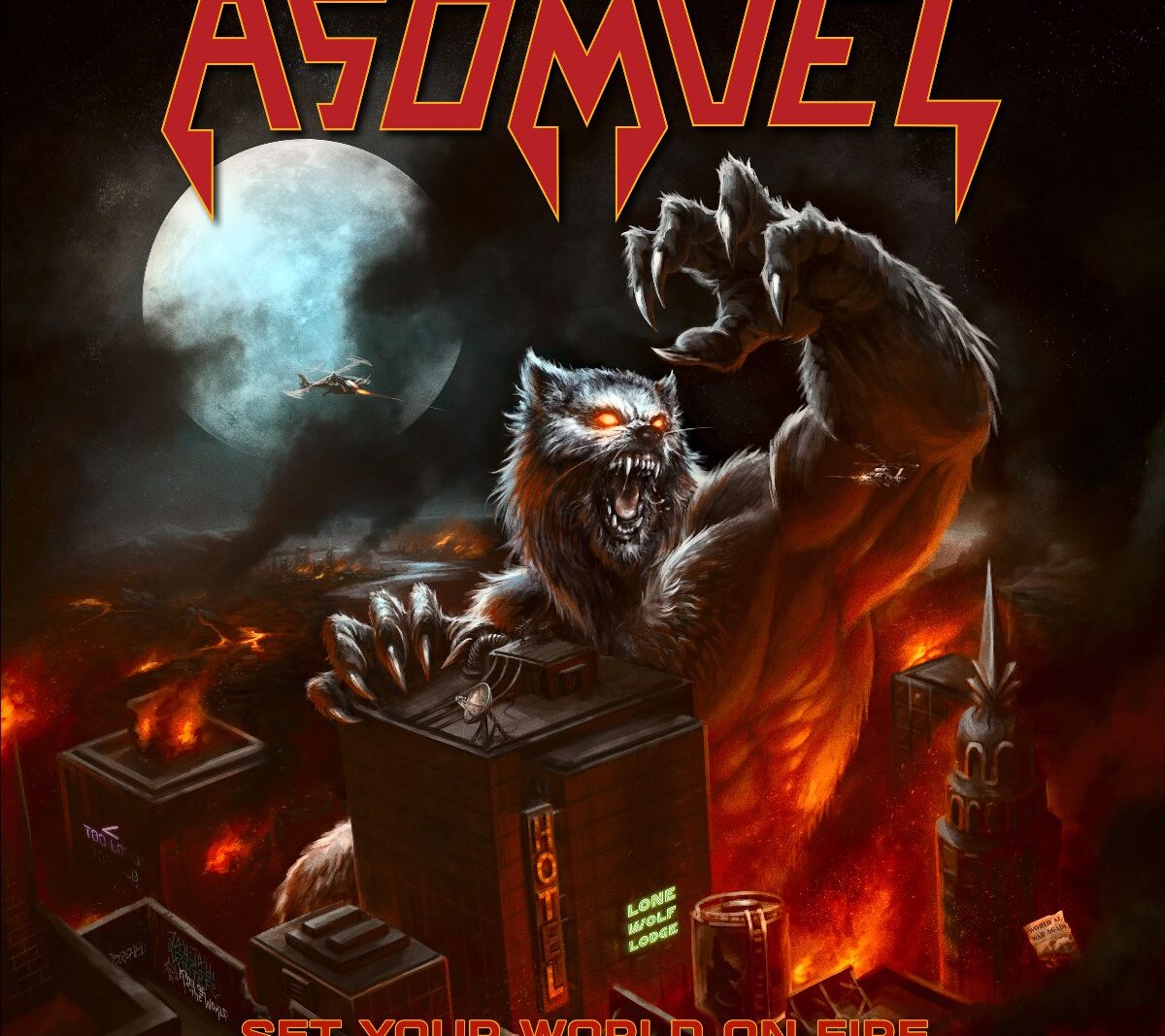 Asomvel release snarling new single 'Lone Wolf'