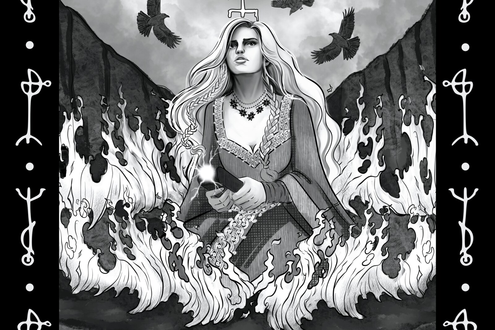 Sorcerous Folk Meta  Hrafnablót Unfolds Their Icelandic Epic w/ New Video “Dísablót” From Forthcoming Debut Album "Guðlaugar Saga"
