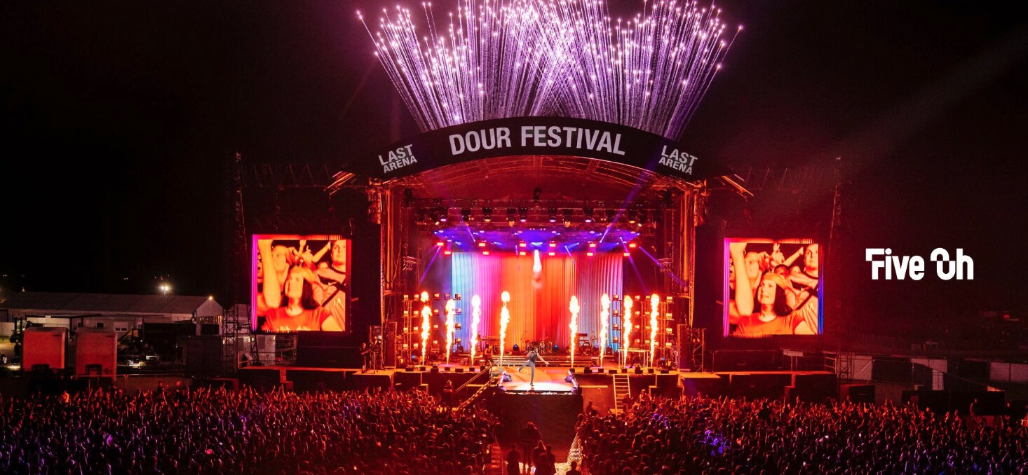 Ontdek het Dour Festival dag per dag
