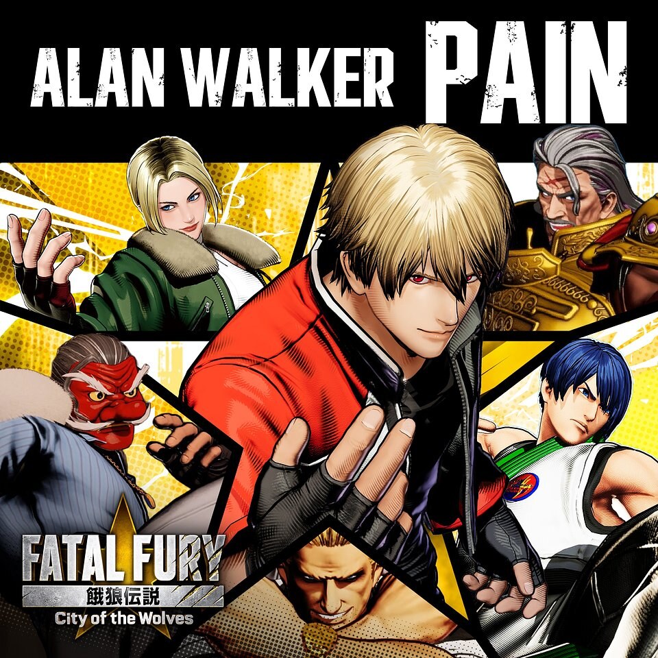 Alan Walker Releases ‘Pain’ for the Fatal Fury: City of the Wolves Soundtrack