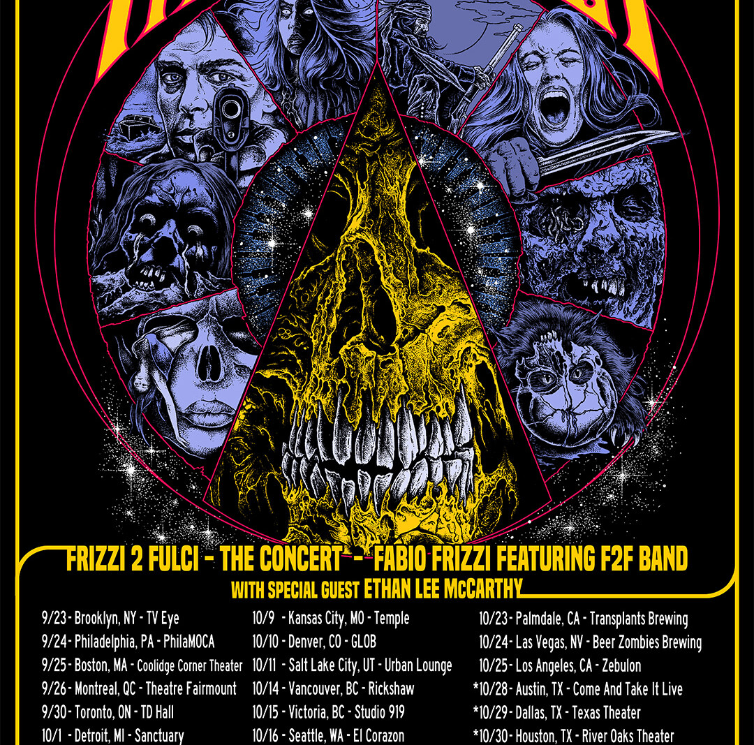 Fabion Frizzi Adds Dates To 2026 FRIZZI 2 FULCI Fall Tour Across North America