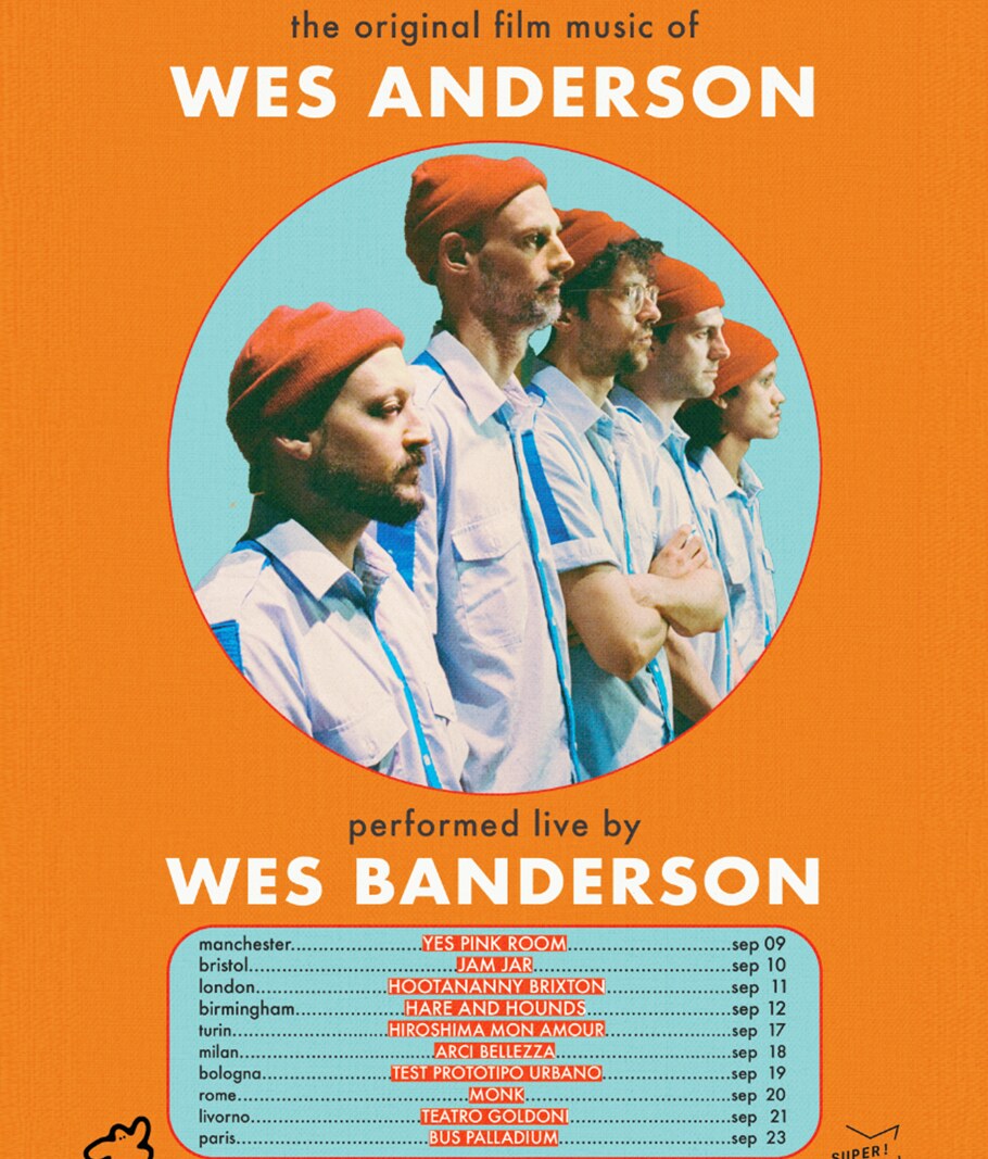 Wes Banderson celebrate the music of Wes Anderson with four special UK shows this September!