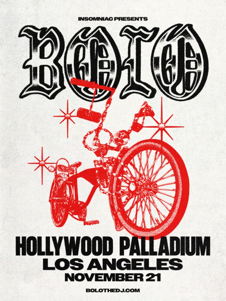 Bolo Announces Headline Show at Hollywood Palladium on November 21