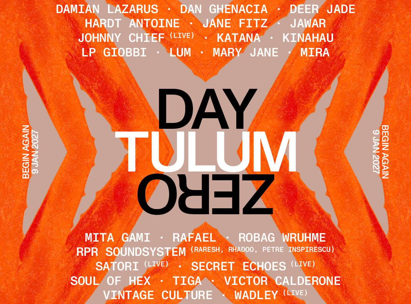 Damian Lazarus Announces Day Zero Tulum 2027 Lineup ft. Tiga, Jane Fitz, Dan Ghenacia, RPR Soundsystem, Victor Calderone + More