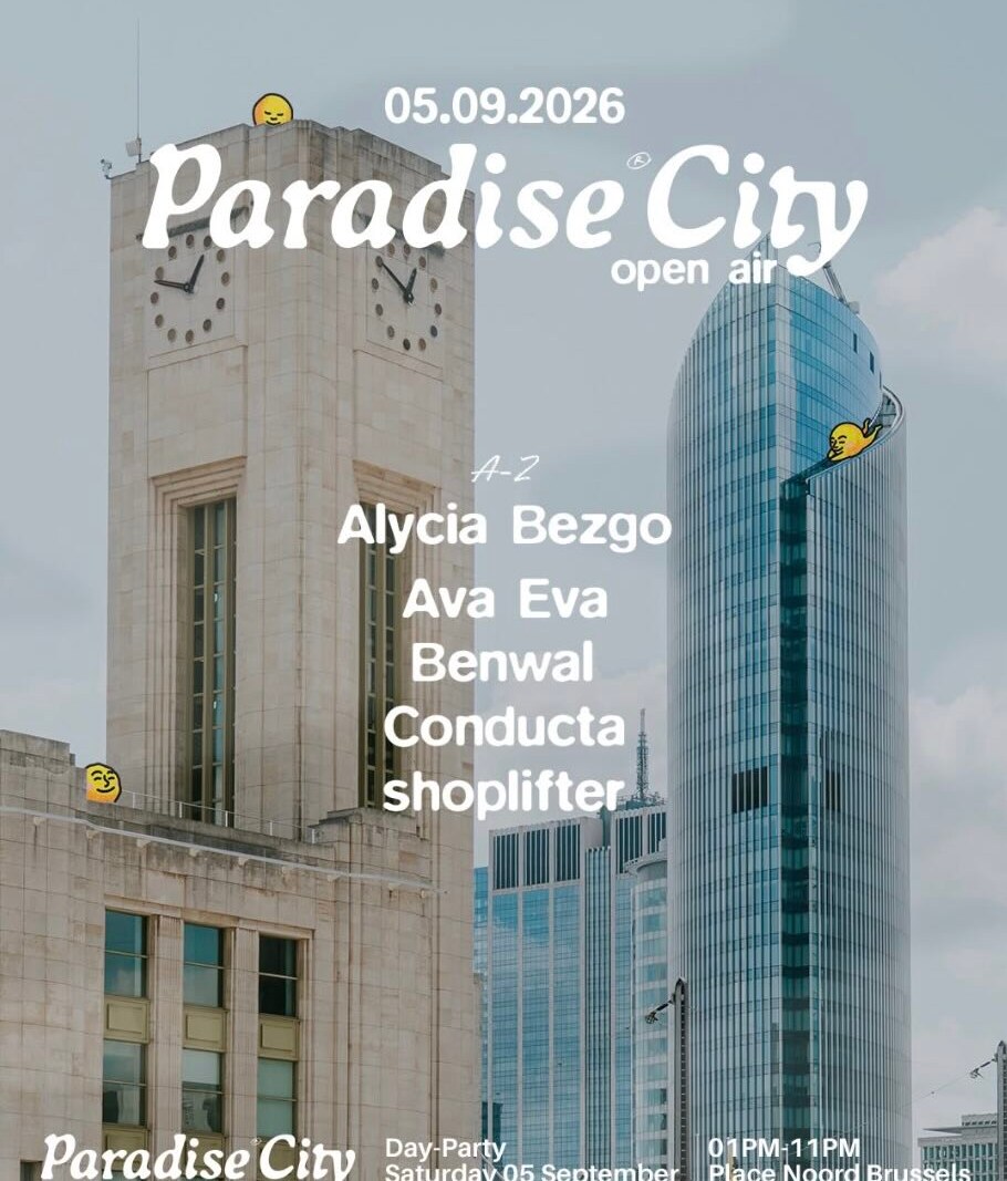 Paradise City Festival kondigt open air event aan in Brussel met gratis toegang voor getroffen bezoekers.