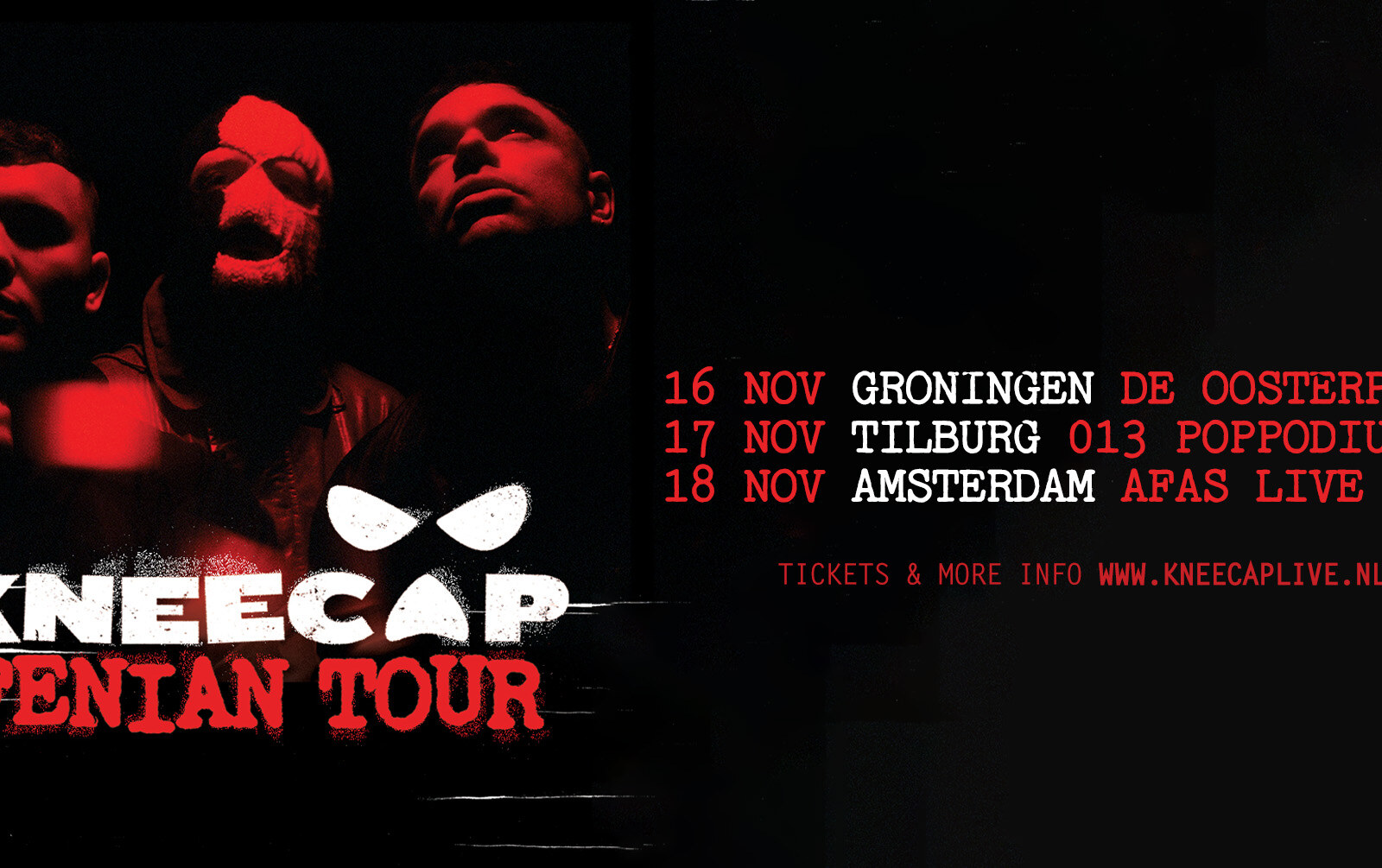 KNEECAP keert terug naar Nederland voor shows in Amsterdam, Tilburg en Groningen