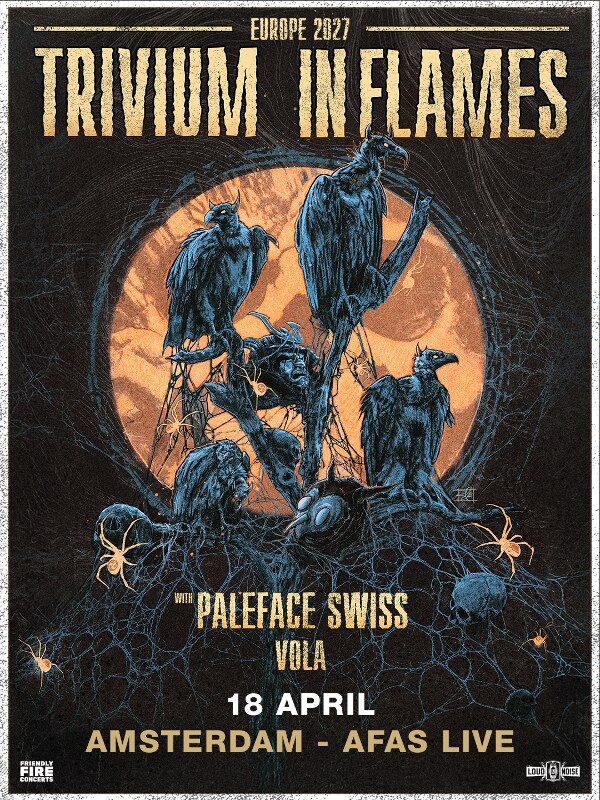 TRIVIUM en IN FLAMES komen naar Nederland