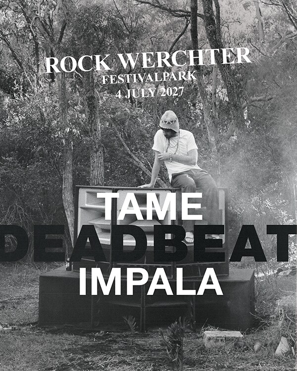 Tame Impala is de eerste headliner voor Rock Werchter 2027!