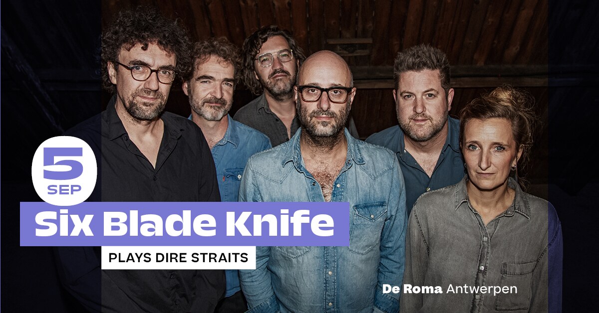 Six Blade Knife  plays Dire Straits in de Roma