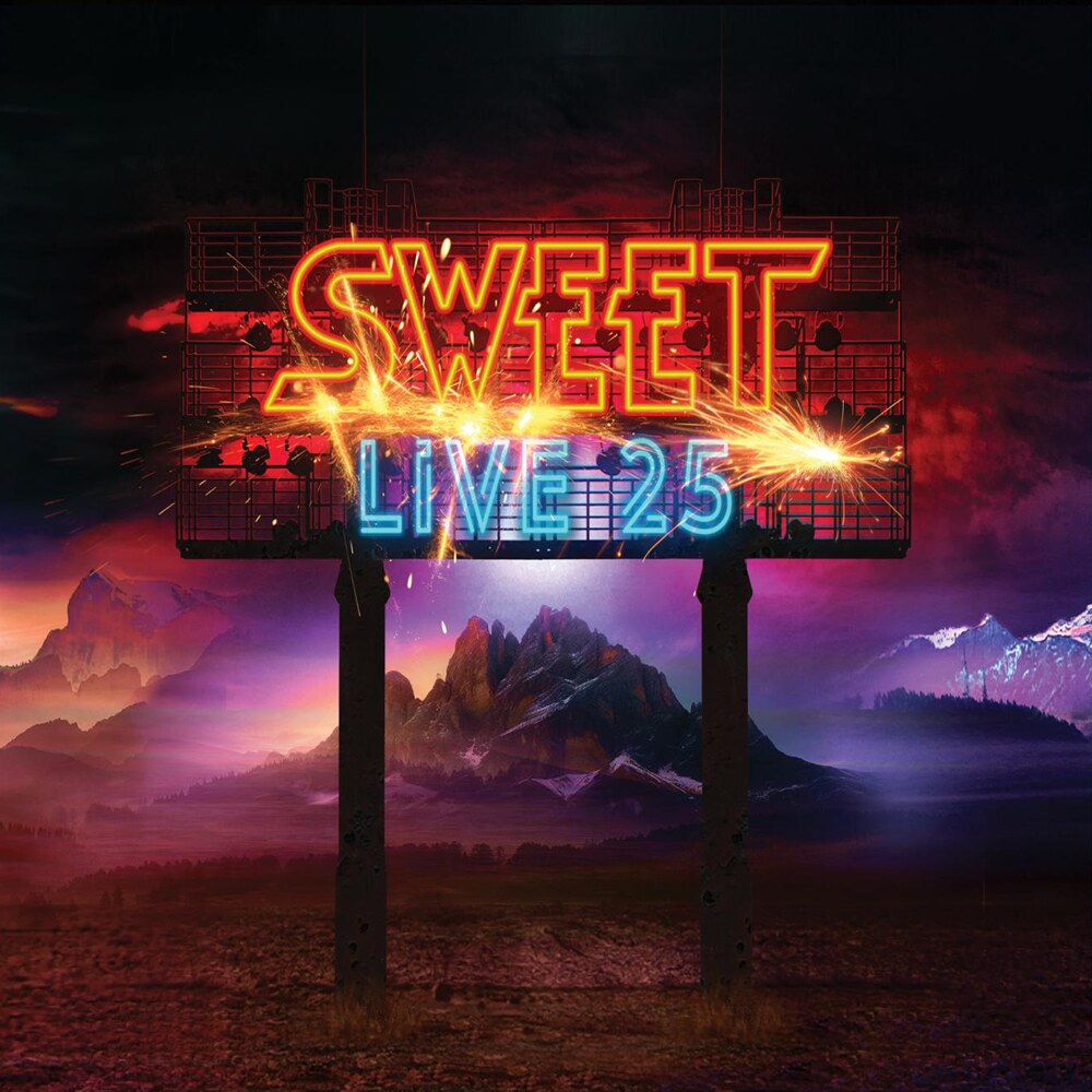 Sweet "Live 25" out on October 23 at Metalville