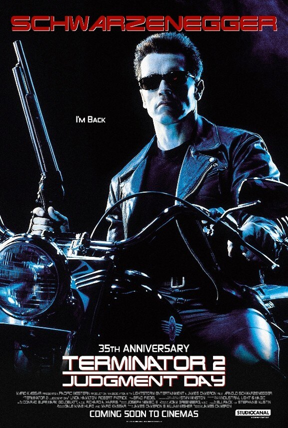 "Told you I'd be back" Terminator 2: Judgement Day keert na 35 jaar terug naar het witte doek
