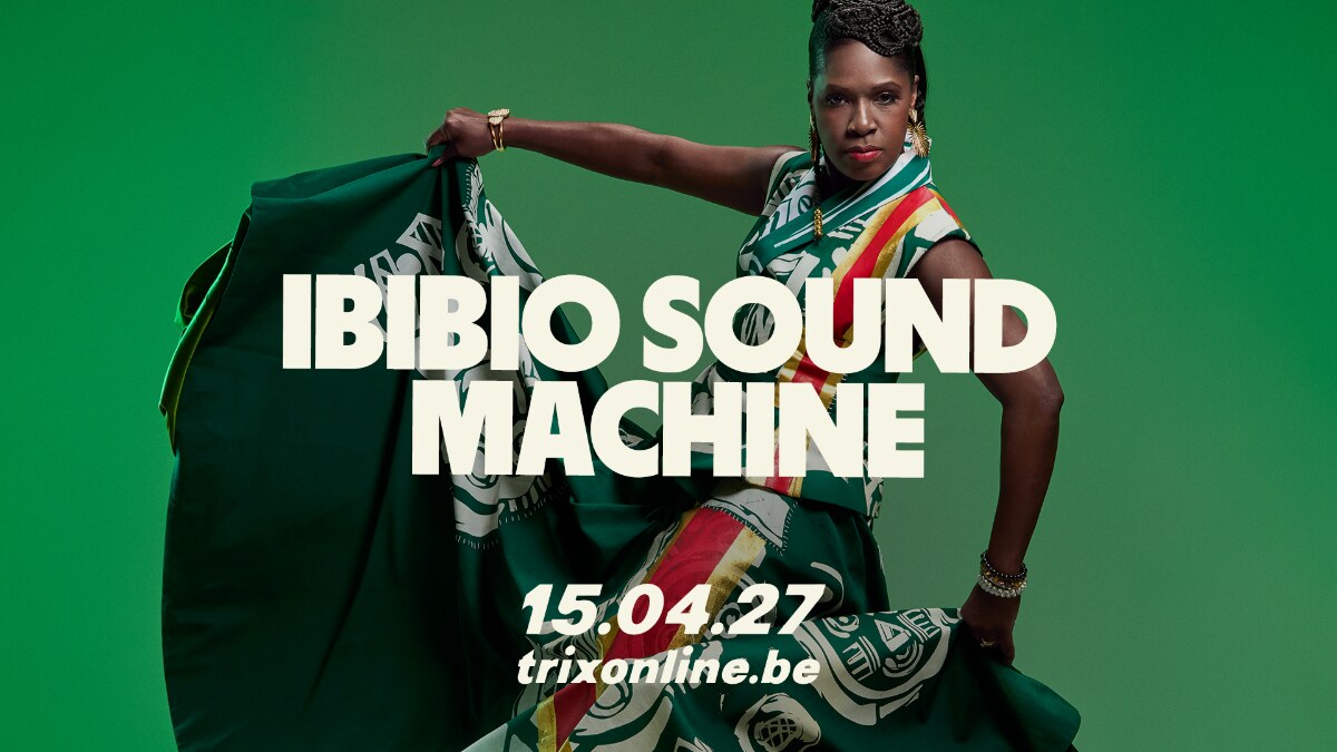 IBIBIO SOUND MACHINE speelt op donderdag 15 april 2027 in Trix