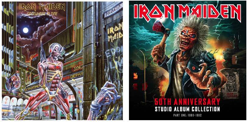 Iron Maiden announce two special limited edition colour vinyl anniversary releases