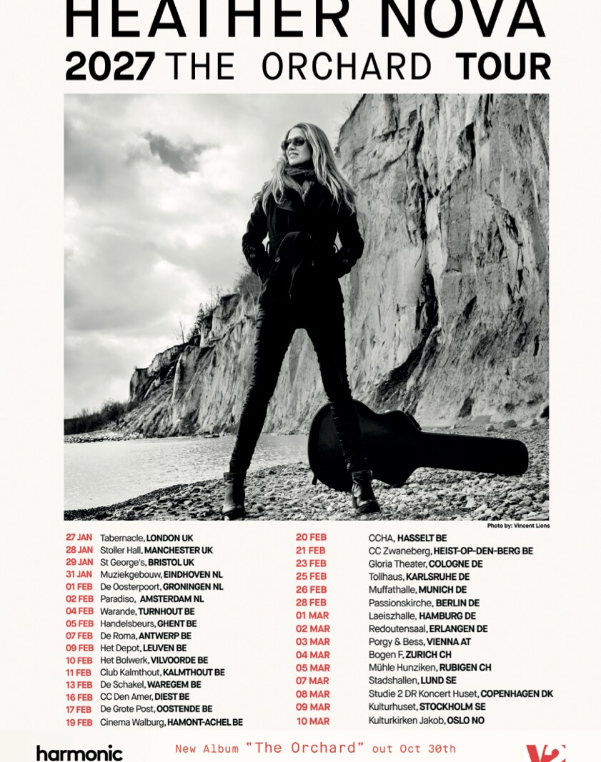 Heather Nova releases new single "In The Path of Hurricanes" alongside new BE tour dates