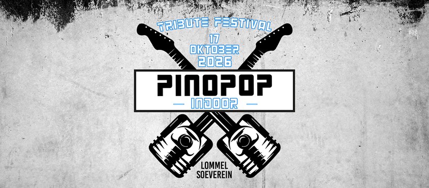 Pinopop gaat voor het eerst indoor: tributefestival doet dit jaar extra editie in Lommel