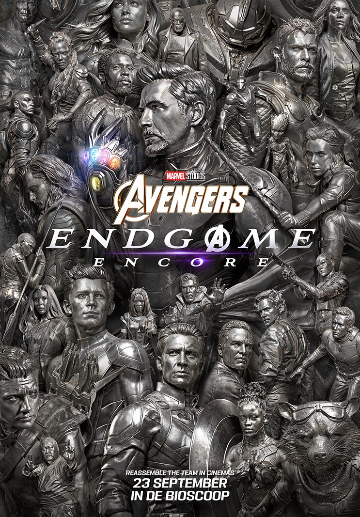 Ontdek de de trailer en poster voor "Avengers: Endgame Encore"