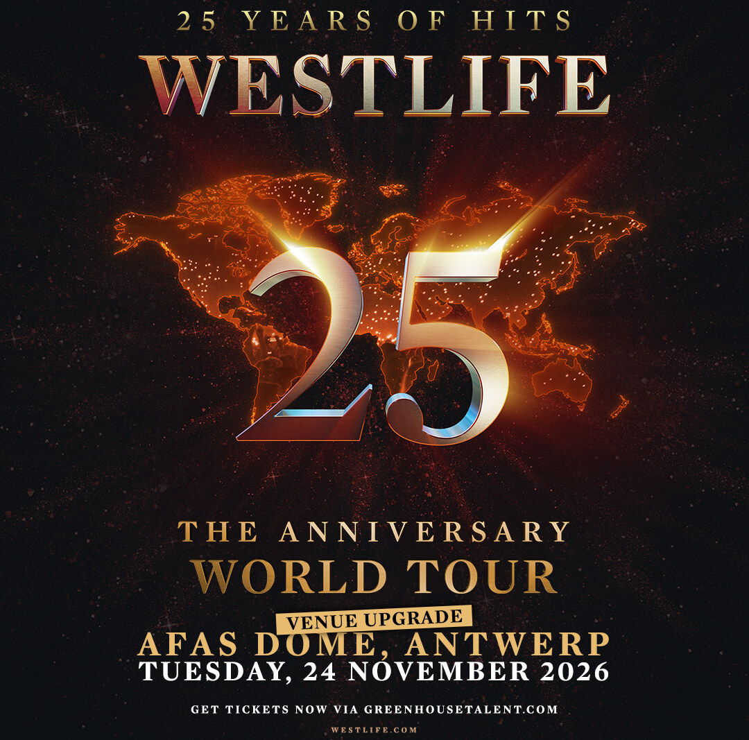 Overdonderend succes: Westlife verhuist van de Lotto Arena naar de AFAS Dome