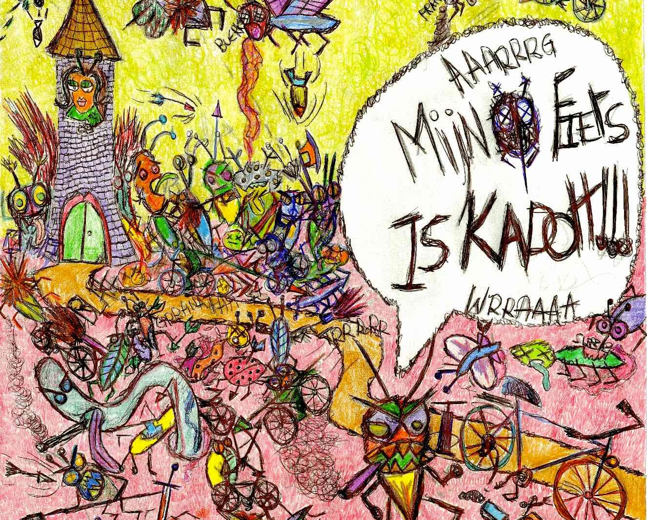 'Mijn Fiets Is Kapot', eerste officiële single van PISSBUGS, out now.