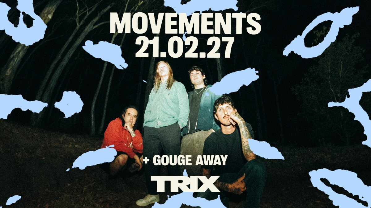 MOVEMENTS speelt op zondag 21 februari 2027 in Trix