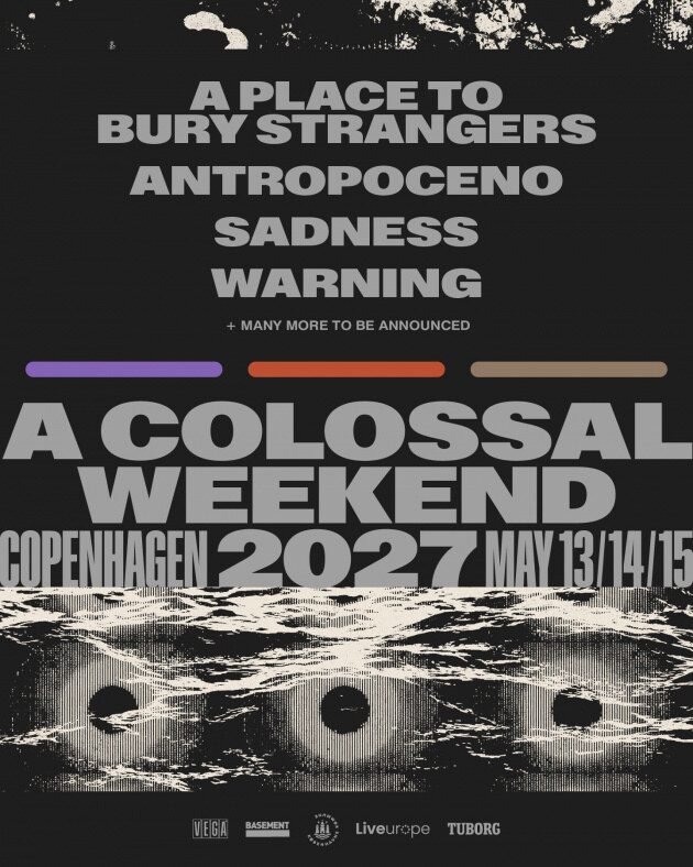 A Colossal Weekend has unveiled the first artists for its 2027 edition