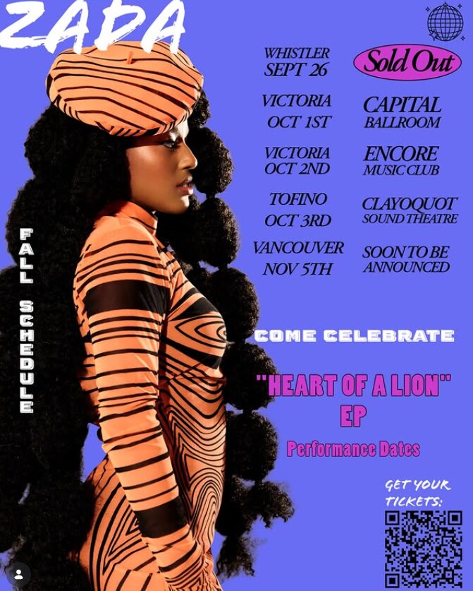 Zada Will Release Her New EP Heart Of A Lion