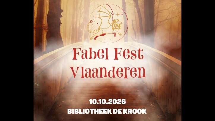 Fabel Fest Vlaanderen: Gentse bibliotheek De Krook op 10 oktober helemaal in het teken van Nederlandstalige fantasy, sciencefiction en horror.