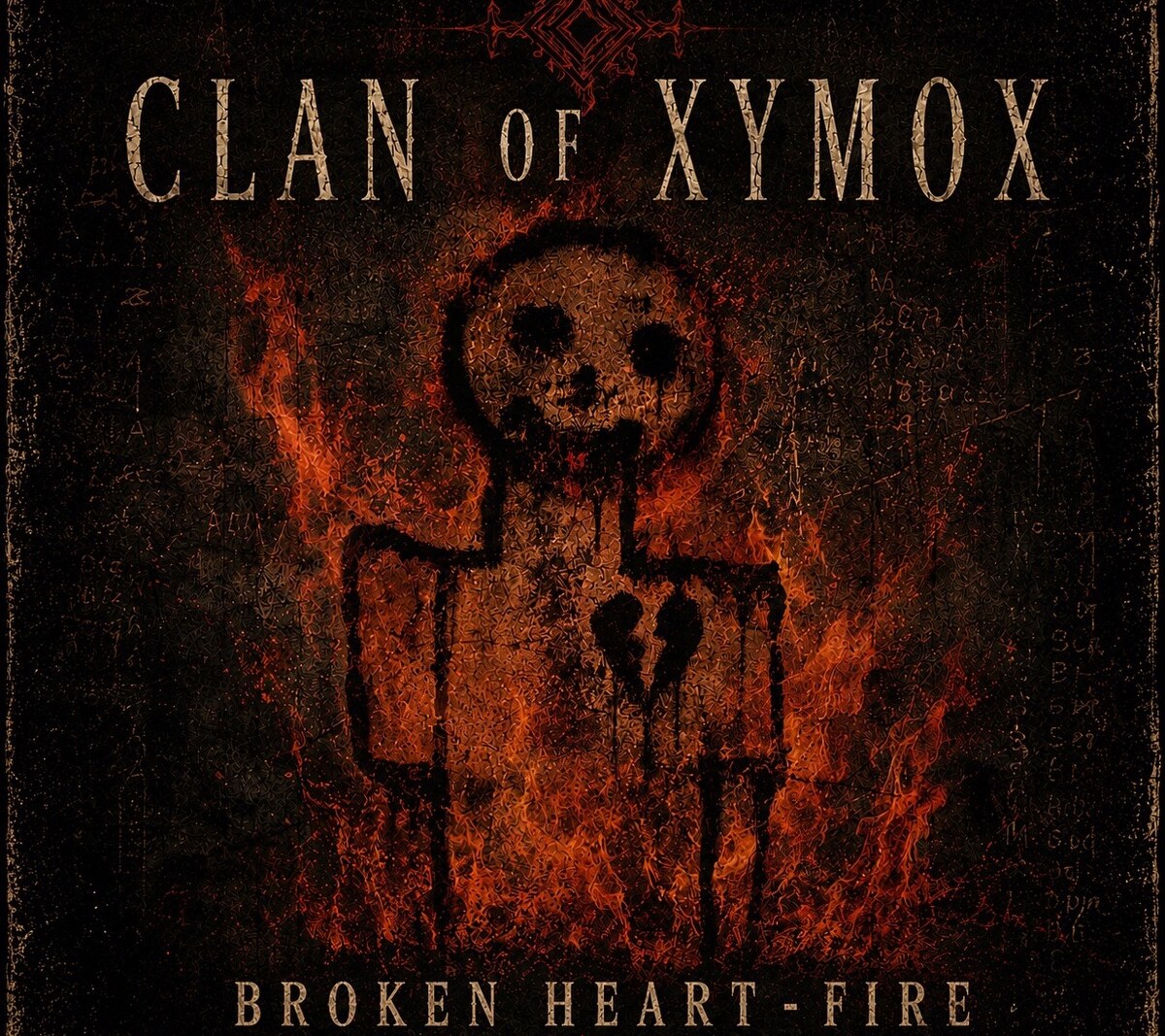 Clan Of Xymox : 'Broken Heart' / 'Fire' - new AA single by darkwave and goth scene leaders out 23rd September on Metropolis Records and Trisol