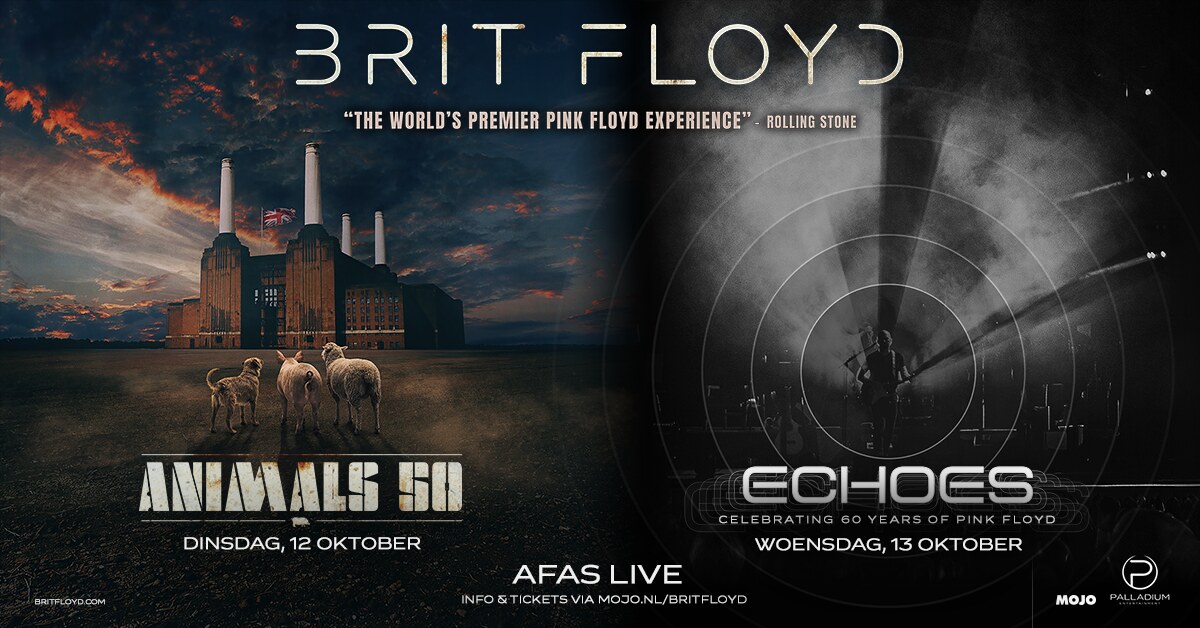 Brit Floyd komt op 12 & 13 oktober 2027 naar AFAS Live