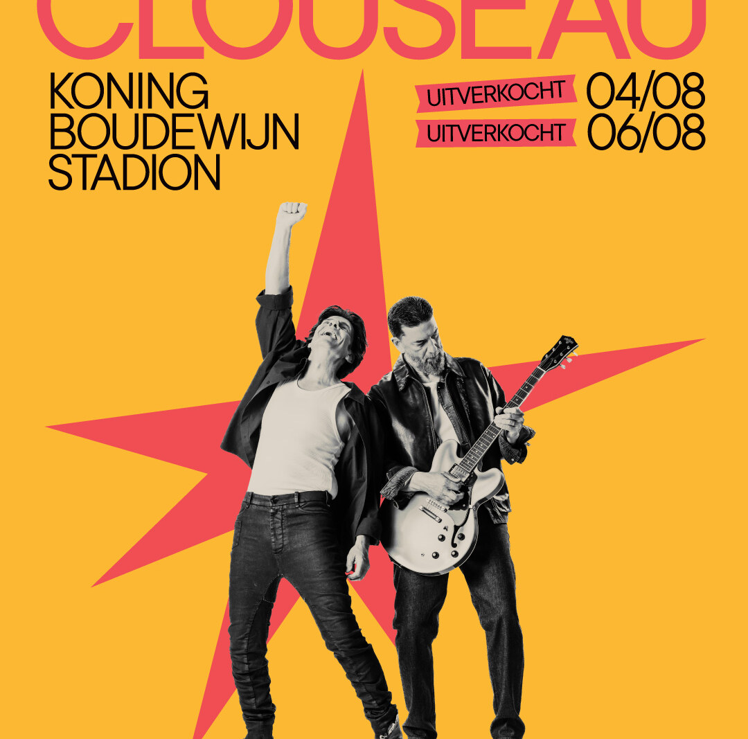 Ongeziene vraag naar Clouseau: twee stadionshows volledig uitverkocht