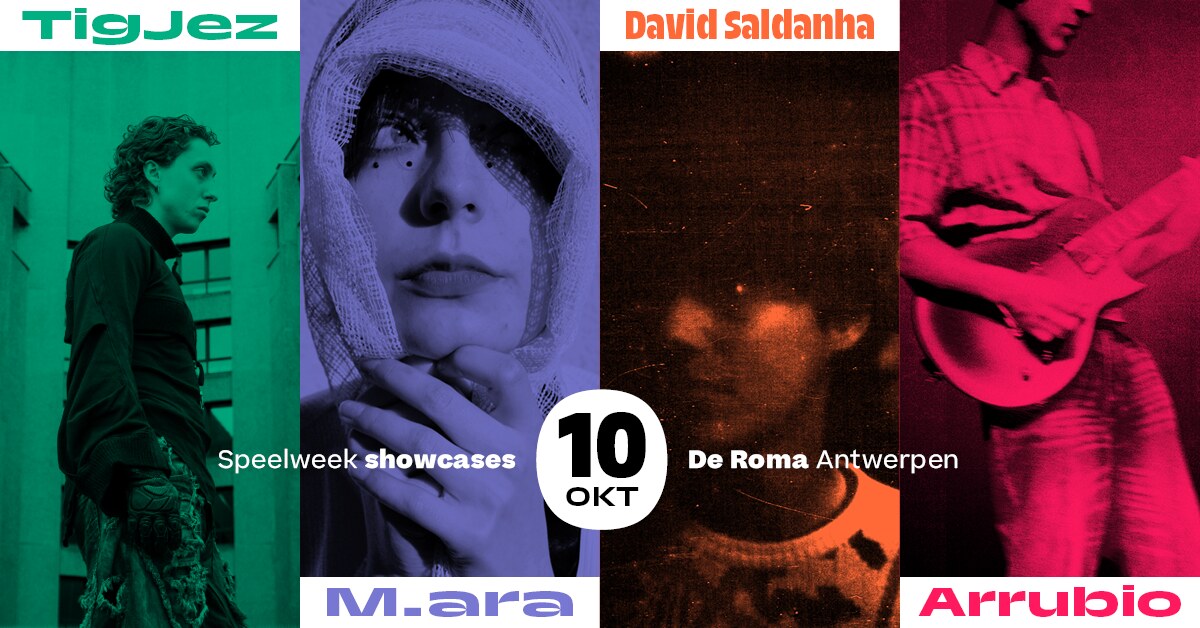 Vier nieuwe namen om in de gaten te houden: talentshowcase op 10 oktober in De Roma