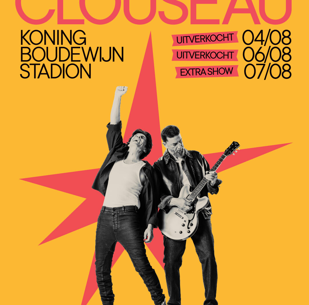 Clouseau breekt alle records: derde stadionshow toegevoegd