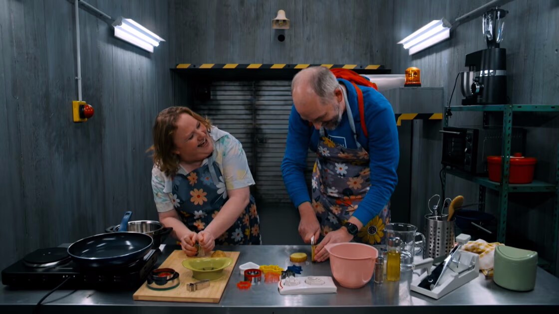 Kamp Jeroom-duo's proberen sterrenwaardig te koken met één aardappel: "Patattensmoothie!"