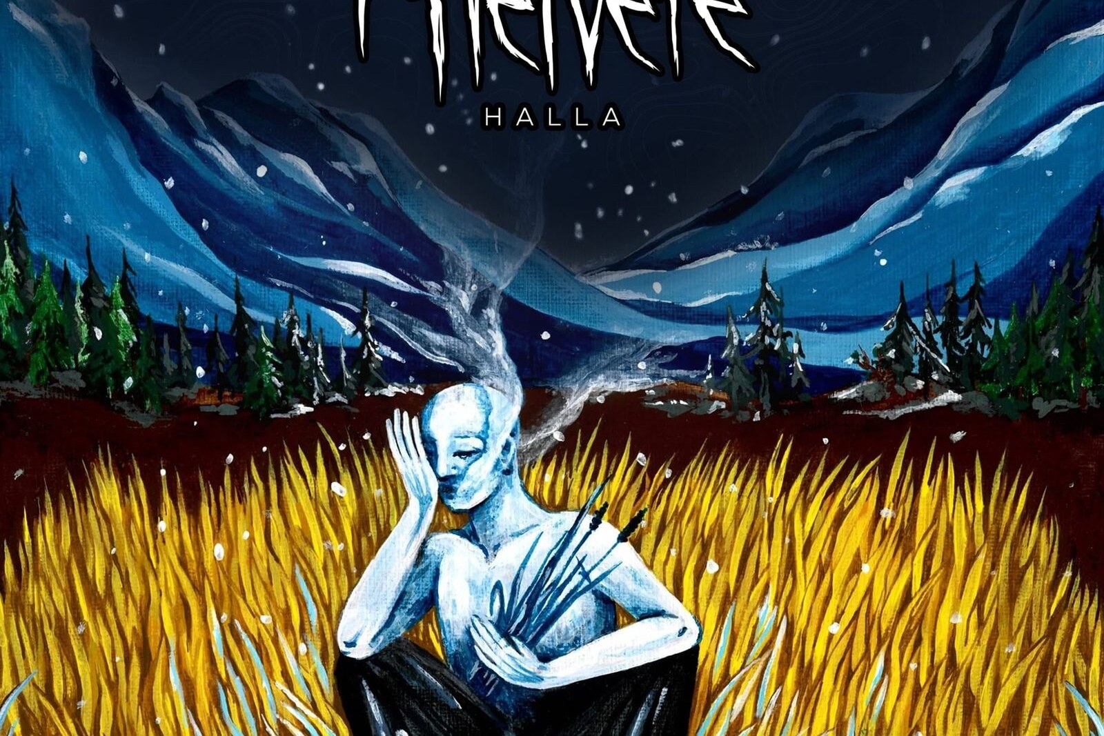 Finnish melodic black/death metallers i Helvete set new album "Halla" for November 6th