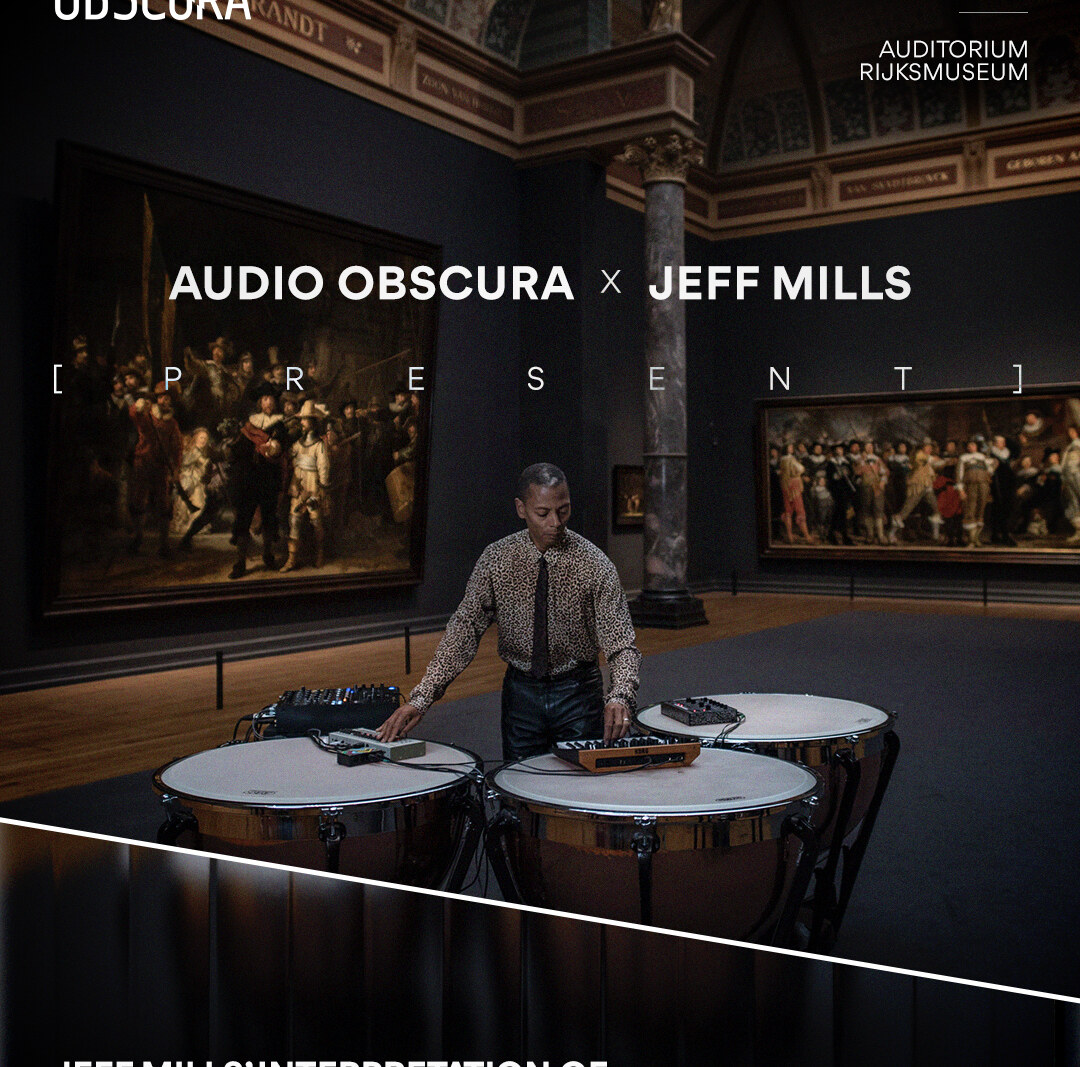 Audio Obscura presenteert Jeff Mills’ interpretatie van De Nachtwacht in het Rijksmuseum