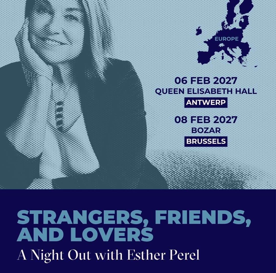 Wereldberoemde psychotherapeute Esther Perel komt op 6 en 8 februari naar Antwerpen & Brussel