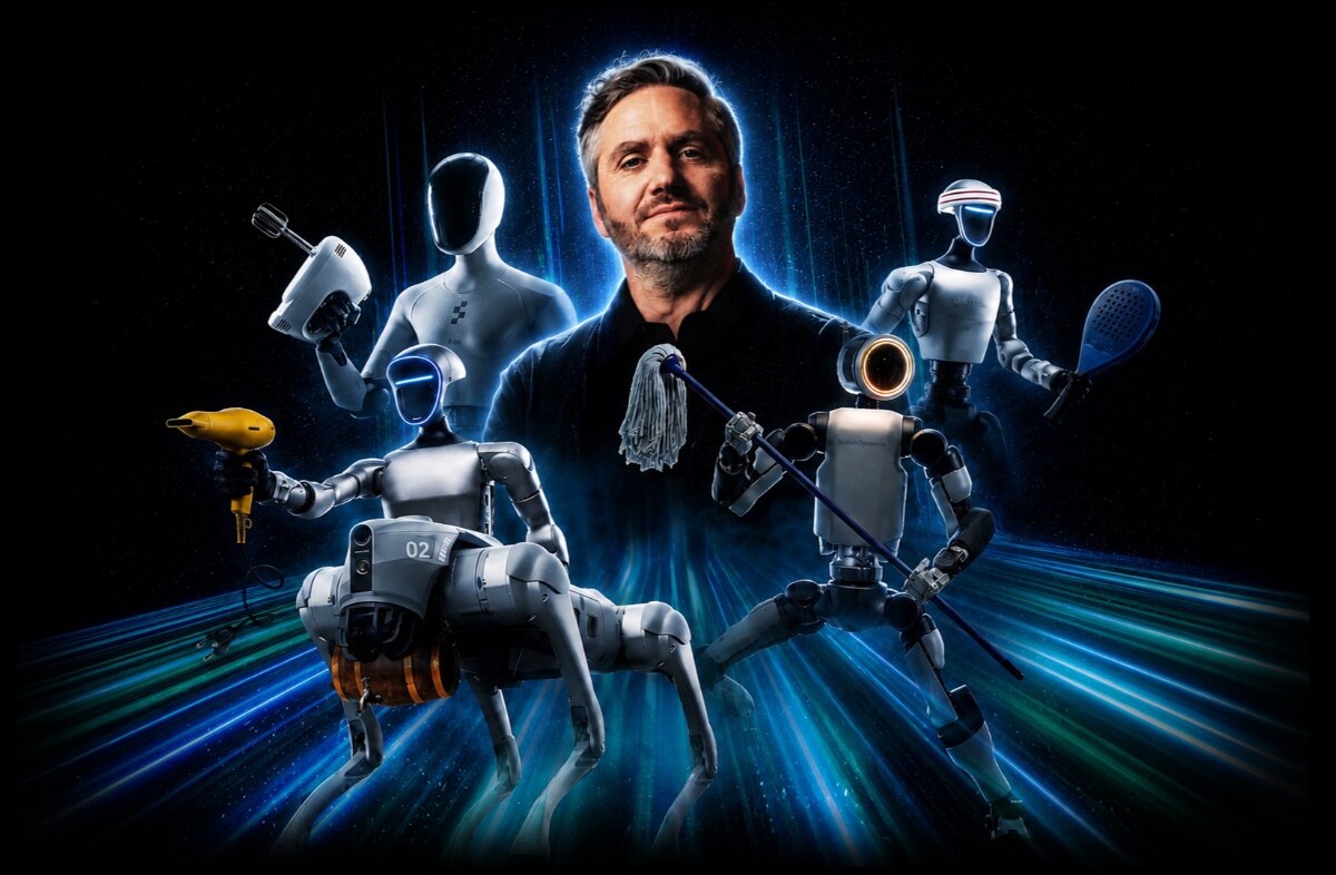 Lieven Scheire verdiept zich in de wereld van humanoids voor nieuwe show