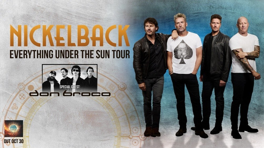 Nickelback op 7 juni naar Ziggo Dome met Everything Under The Sun Tour