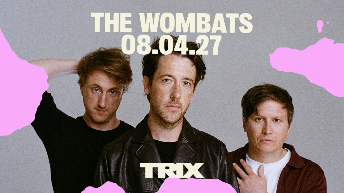 The Wombats spelen op donderdag 8 april 2027 in Trix