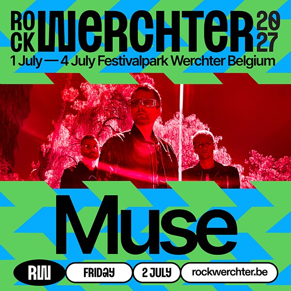 Muse is coming to Rock Werchter 2027!