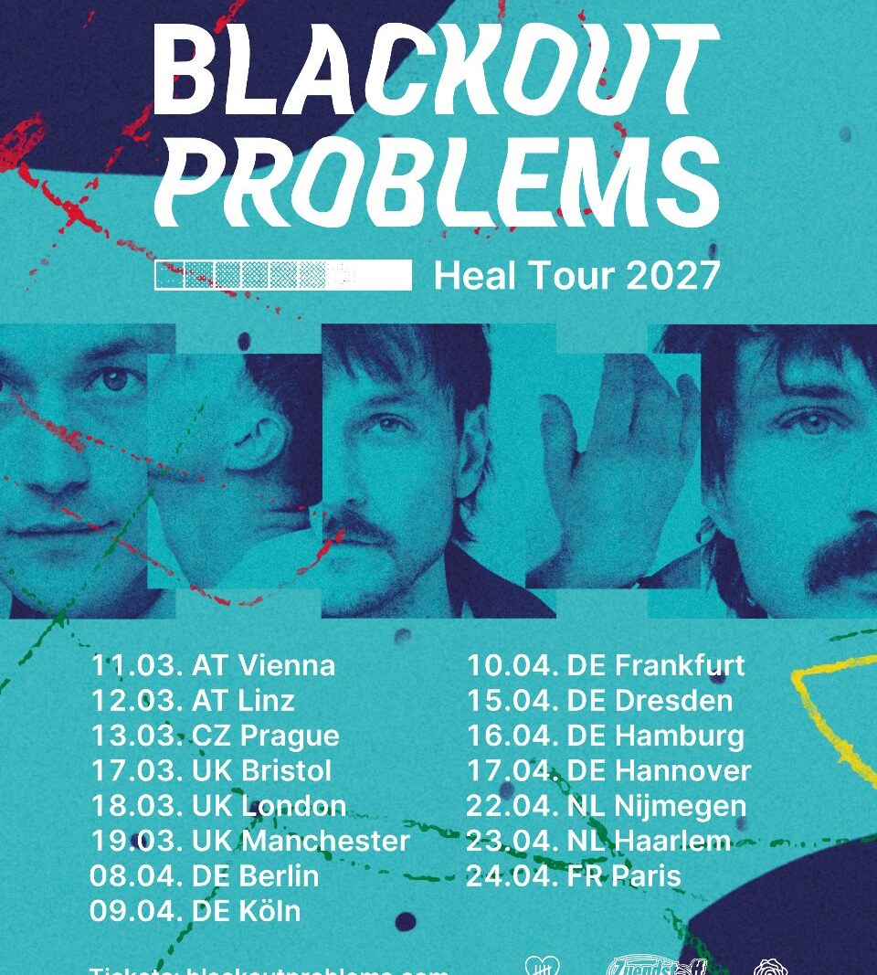 Blackout Problems announce 'Heal' UK & European headline tour