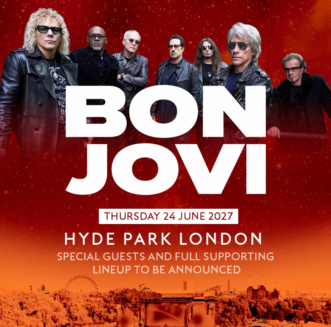 BST Hyde Park: Bon Jovi announced as first 2027 headliner