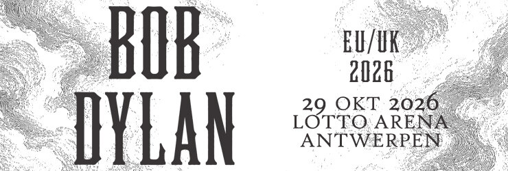 Levende legende Bob Dylan in Lotto Arena
