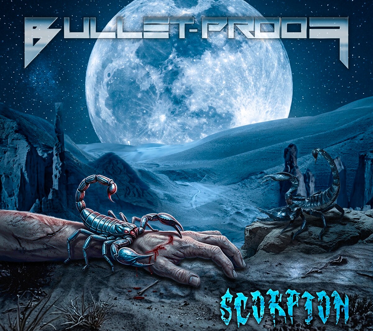 Italian heavy/thrash metallers Bullet-Proof set new single "Scorpion" for October 30th